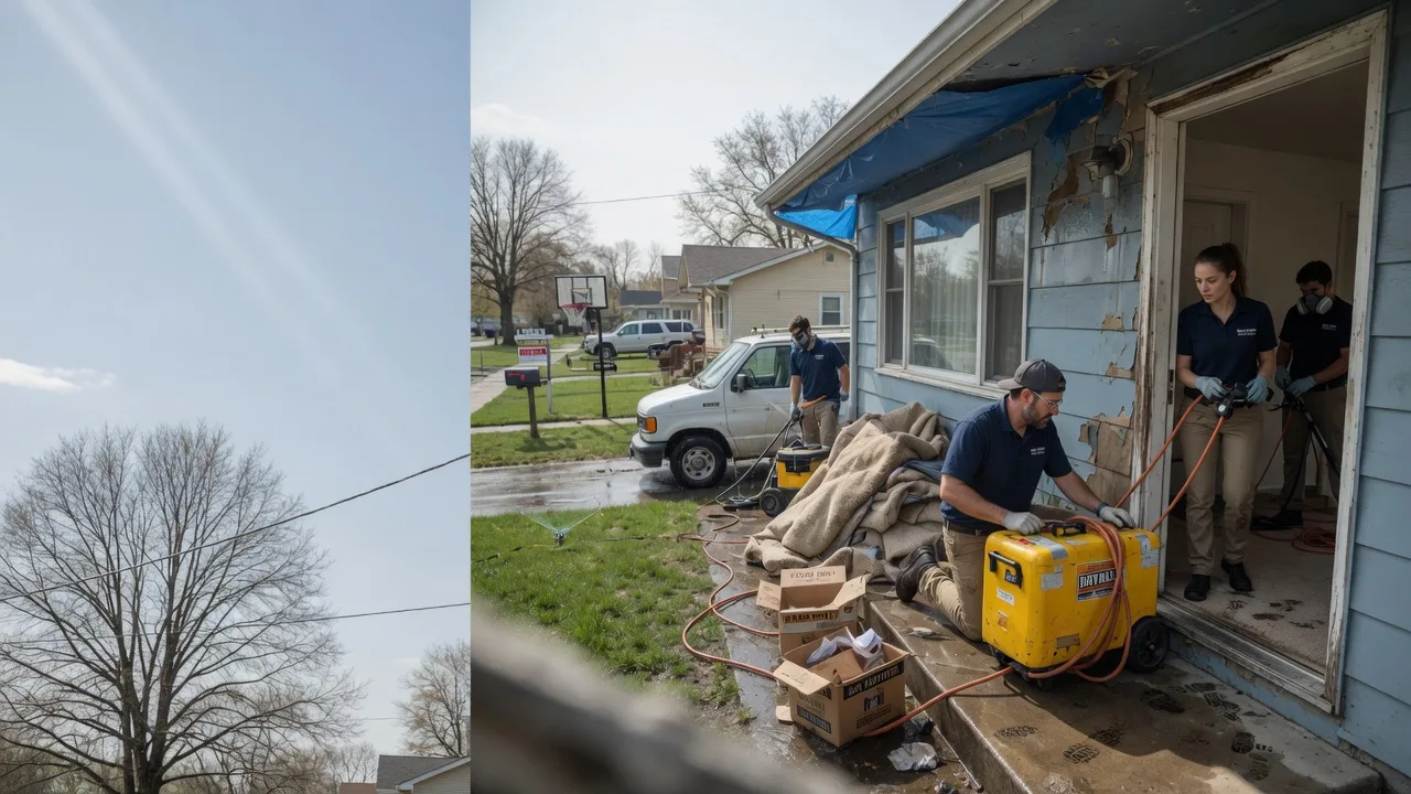 Basement Flood Cleanup in Hopkinton, IA near me